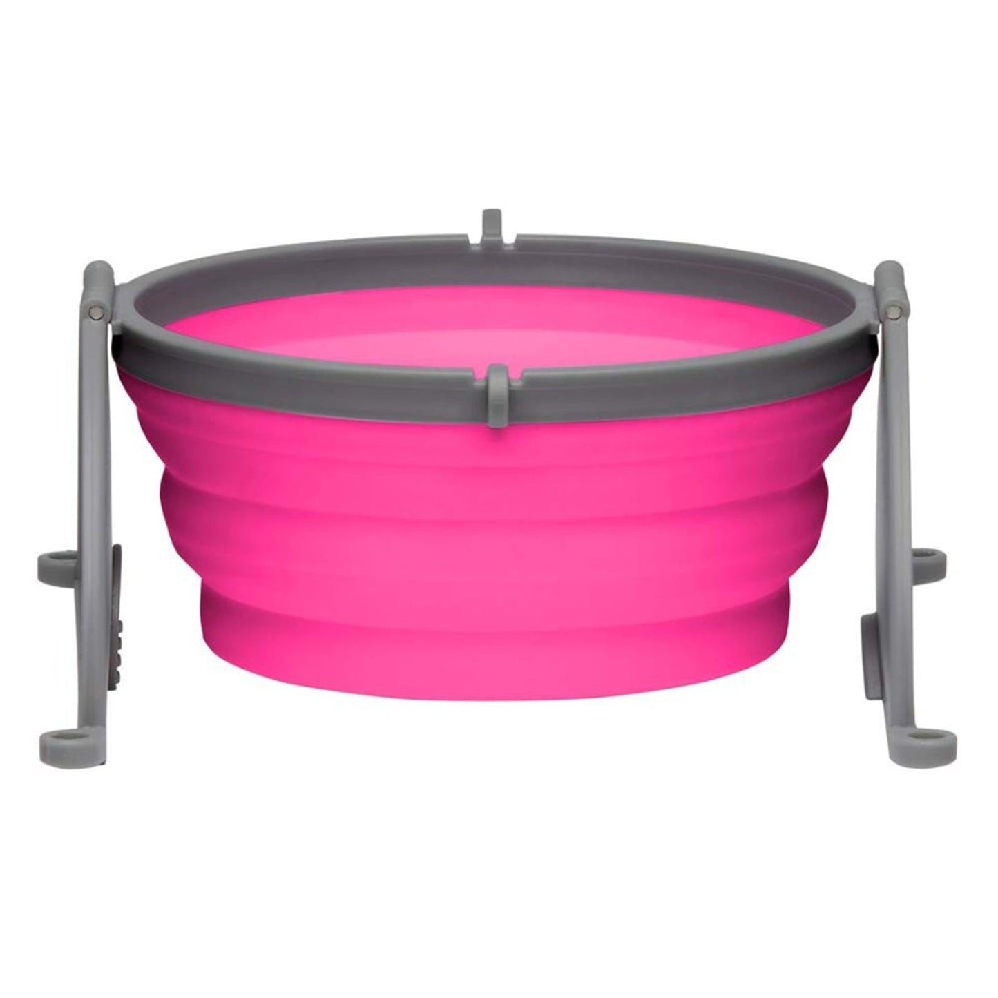 Loving Pets Travel Dog Bowl Pink, Medium