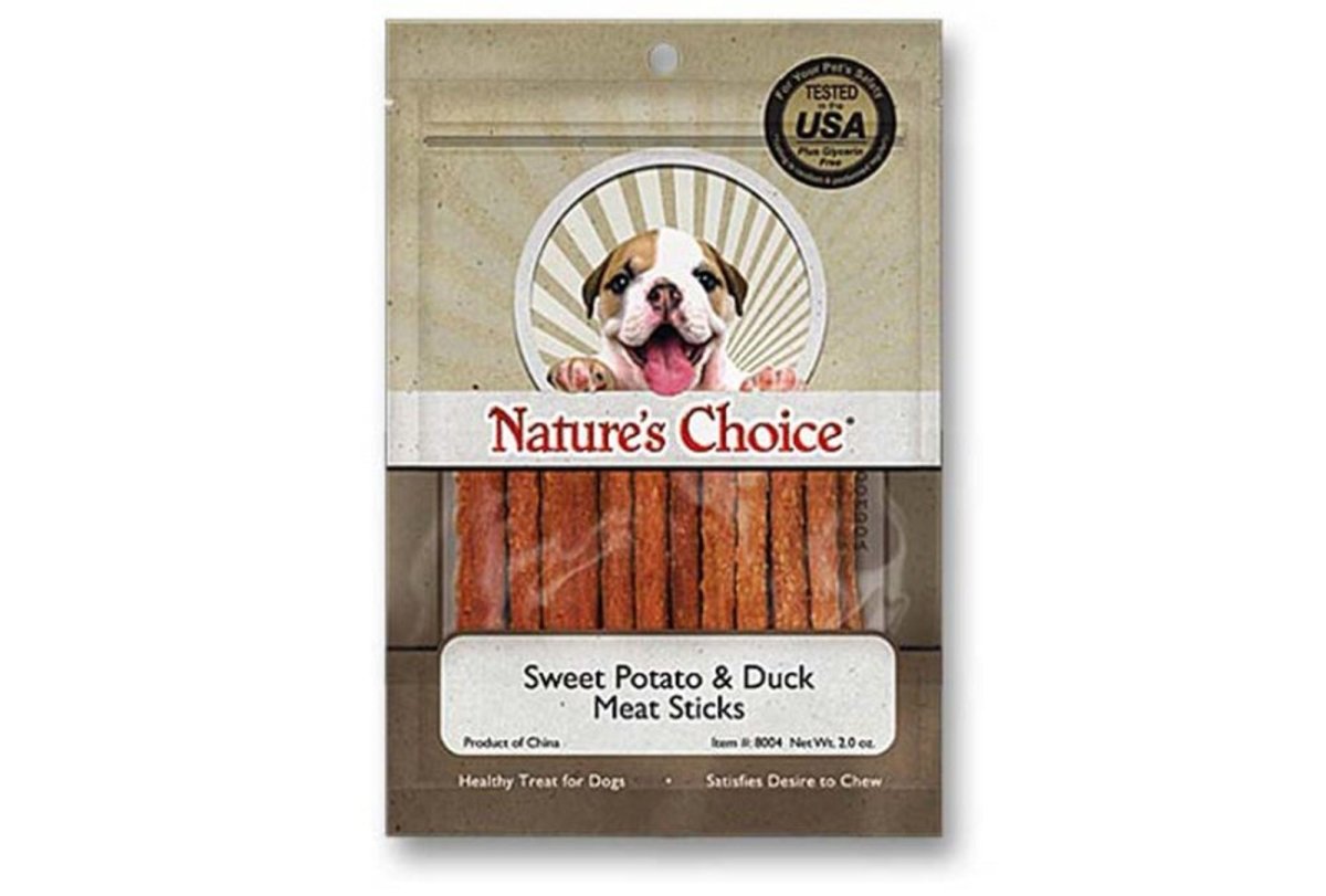 Loving Pets Meat Sticks Dog Treats Duck Sweet Potato, 1ea/2 oz - Pets Perfect