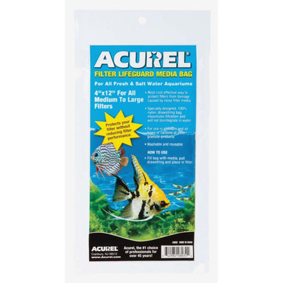Acurel Filter Lifeguard Media Bag White 4 in x 12 in Default Title
