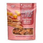 Loving Pets BoneShaped Soft Jerky Dog Treat Chicken, Bacon Cheese, 1ea/6 oz - Pets Perfect