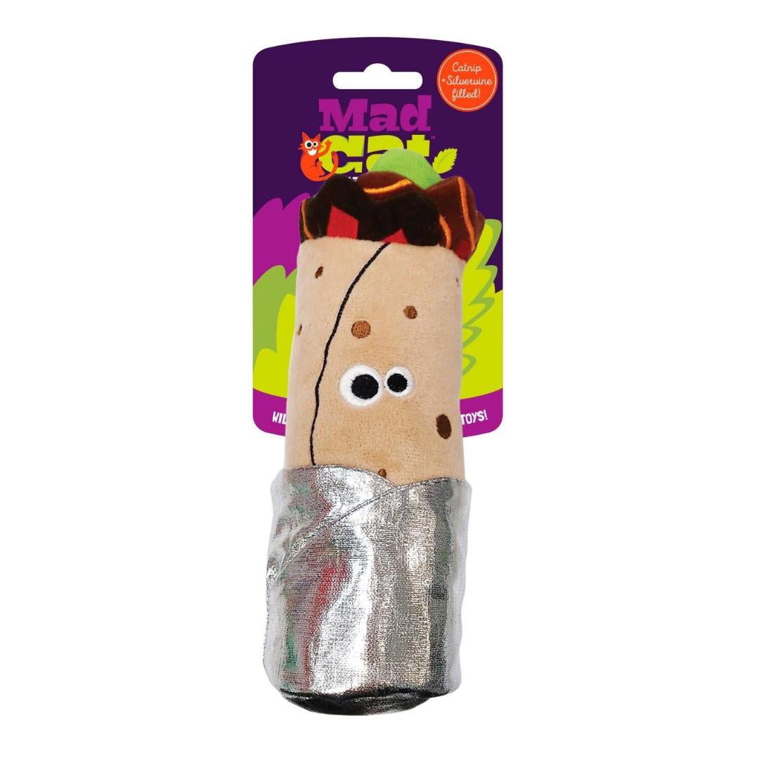 Mad Cat Big Purrito Kicker Cat Toy 1ea/MD - Pets Perfect