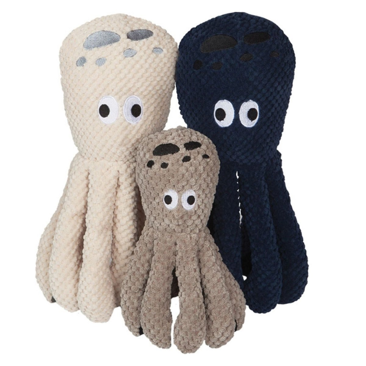 Fabdog Dog Floppy Octopus Blue Large - Pets Perfect