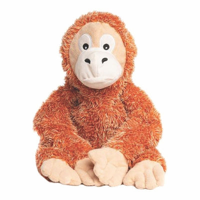 FabDog Fluffy Orangutan Plush Dog Toy - Large