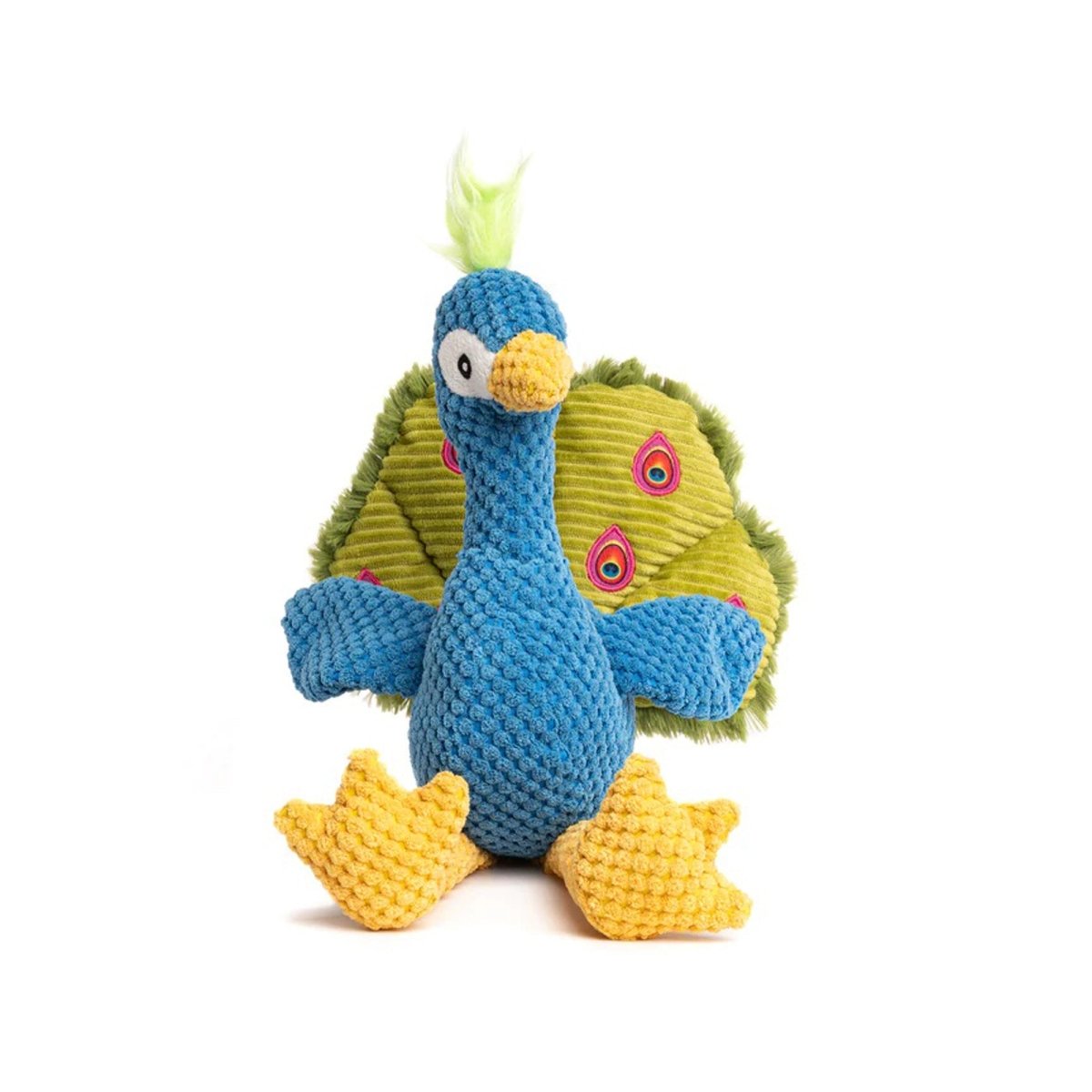 Fabdog Dog Floppy Peacock Small - Pets Perfect