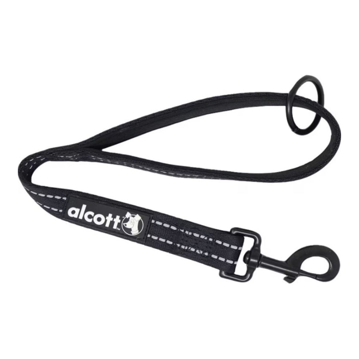 Alcott Short Traffic Leash Black Short - Pets Perfect