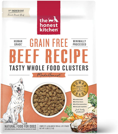 The Honest Kitchen Dog Clusters Grain-Free Beef 1 lb. Trial