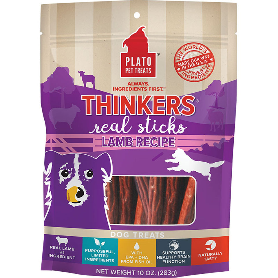 Plato Dog Thinkers Lamb, 10 oz