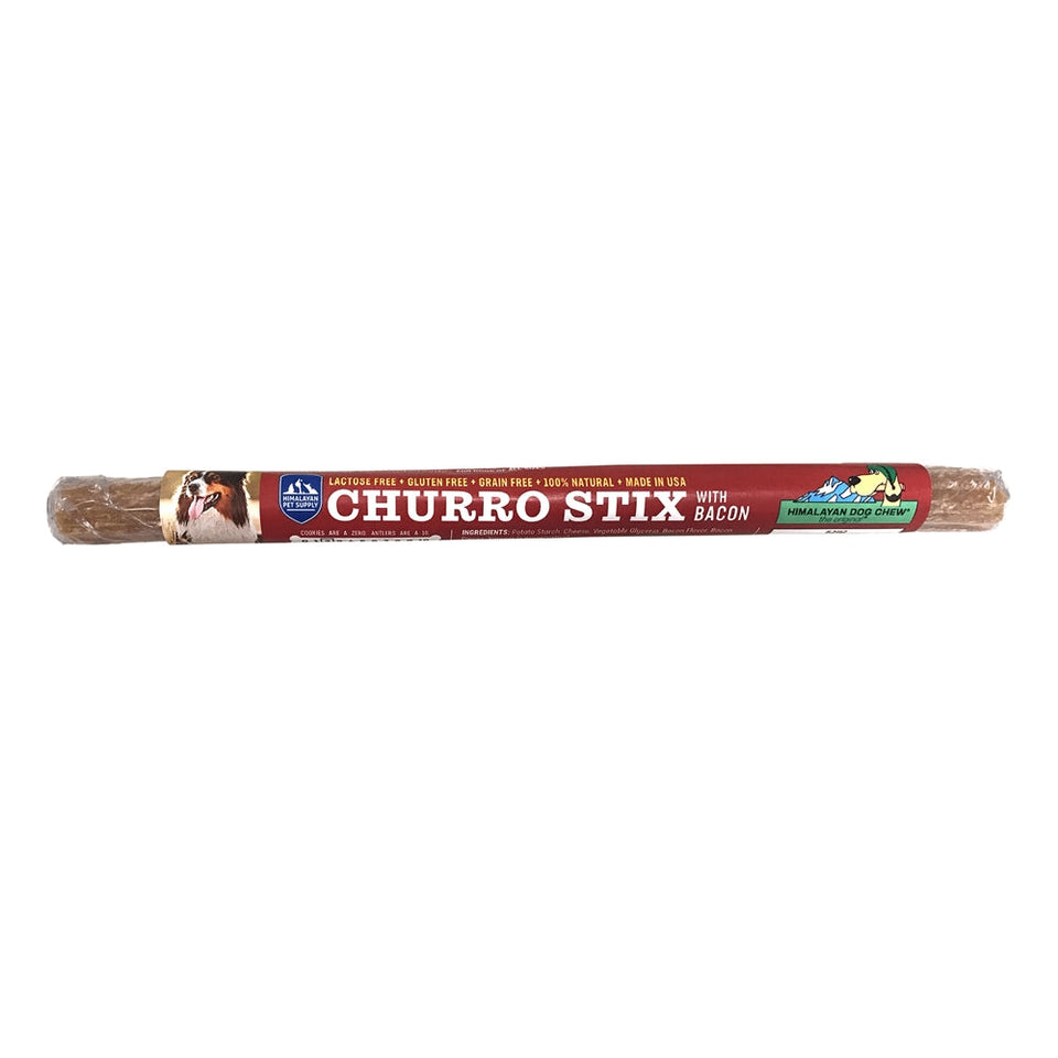 Himalayan Dog Churro Bacon 10 in 12 ct