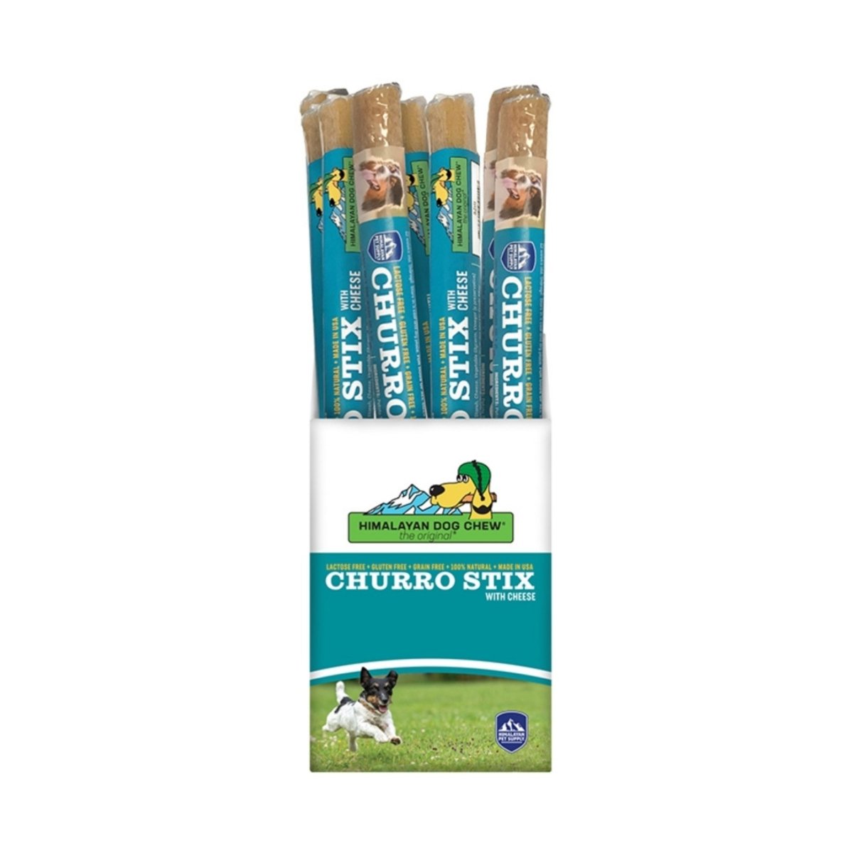 Himalayan Churro Stix – Puppy - Safe Yak Cheese Dog Chew | Case of 12 - Pets Perfect