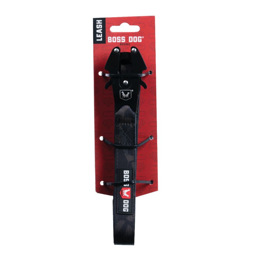 Boss Dog Tactical Dog Leash Black Camo, 1ea/4 ft - Pets Perfect