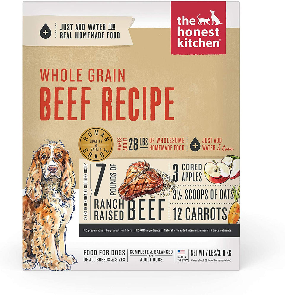 Honest Kitchen Dog Whole Grain Beef 7 lb. Box