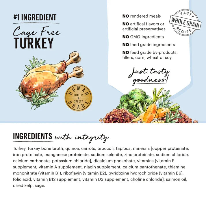 The Honest Kitchen Dog One Pot Stew Turkey and Quinoa 10.5 oz. 6 ct