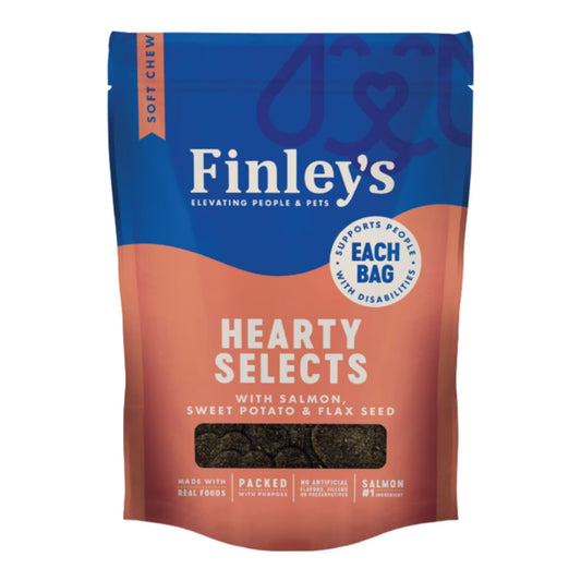 Finley's Dog Hearty Select Salmon & Flax 5oz.