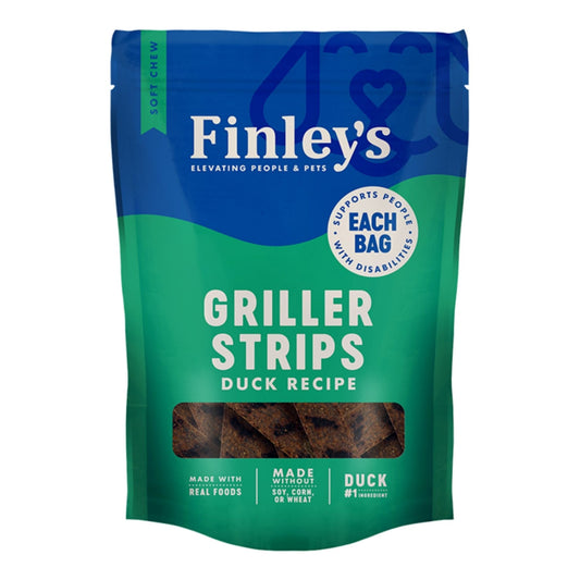 Finley's Dog Griller Strips Duck 14.5oz.