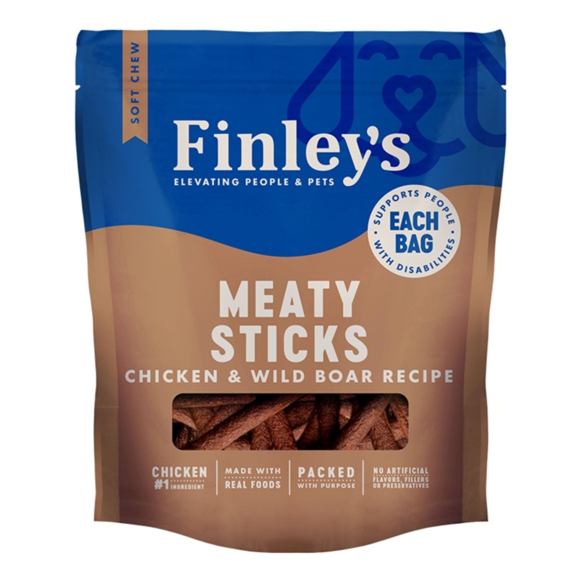 Finley's Dog Meaty Sticks Chicken & Wild Boar 12oz. - Pets Perfect