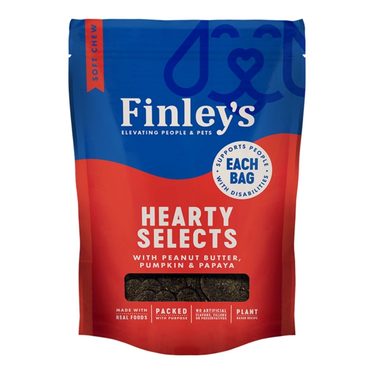 Finley's Dog Hearty Select Peanut Butter & Pumpkin 12oz. - Pets Perfect