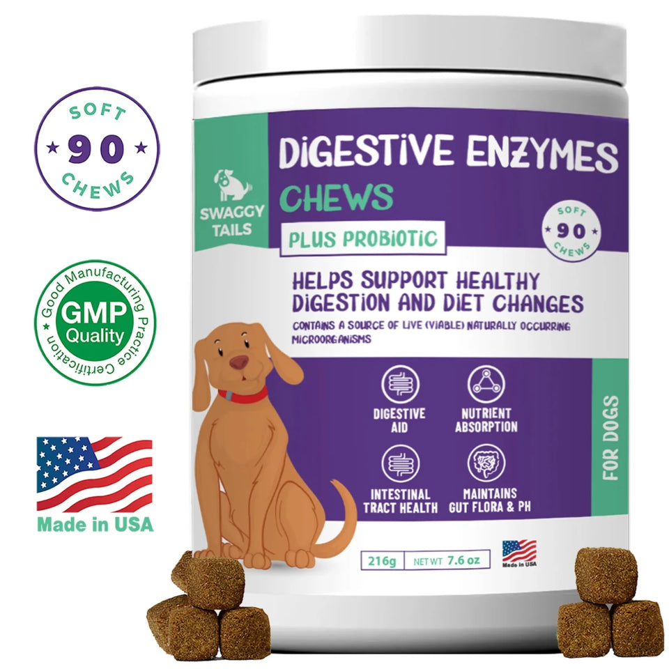 Swaggy Tails Digestive Enzyme - Pets Perfect