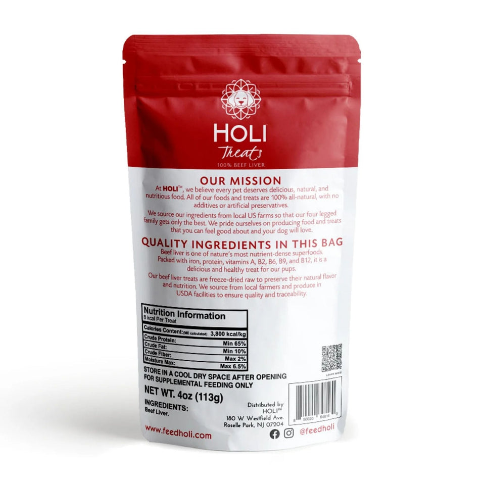 Holi Dog 2oz. Beef Liver