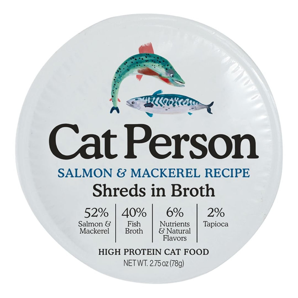 Cat Person Cat Bowl Booster Wet Cat Food, 2.75 oz, 24 ct