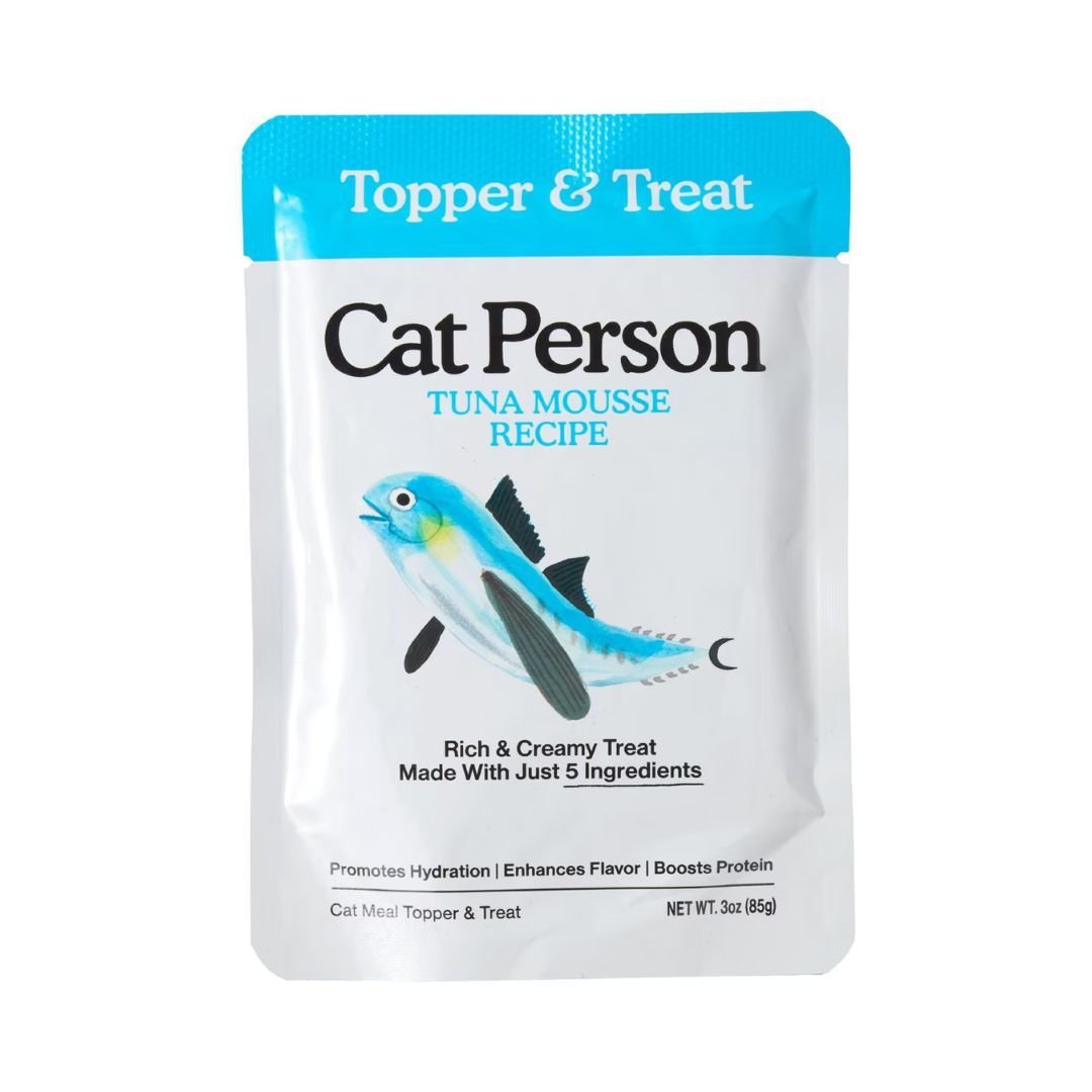 Cat Person Cat Mousse Tuna 3Oz Pouch 12 Pack - Pets Perfect