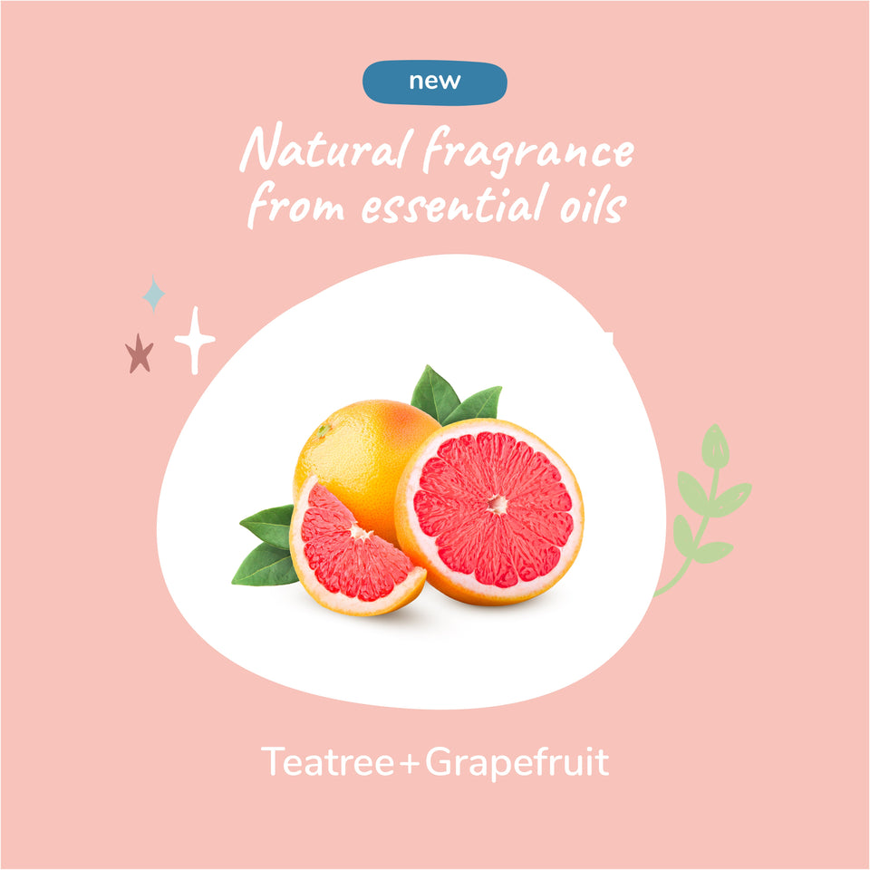 Kin+Kind Energizing Natural Waterless Bath Grapefruit 8 oz