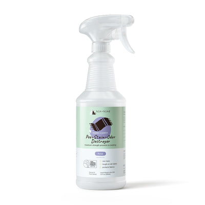 Kin+Kid Pee & Stain Odor Destroyer Fabric Carpet Floral