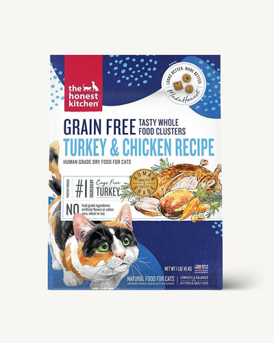 The Honest Kitchen GF Dehydrated Cat Food - Cage Free Turkey, 2 lb