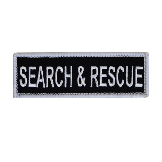 Boss Dog Tactical Harness Patch Search Rescue, 1ea/LG