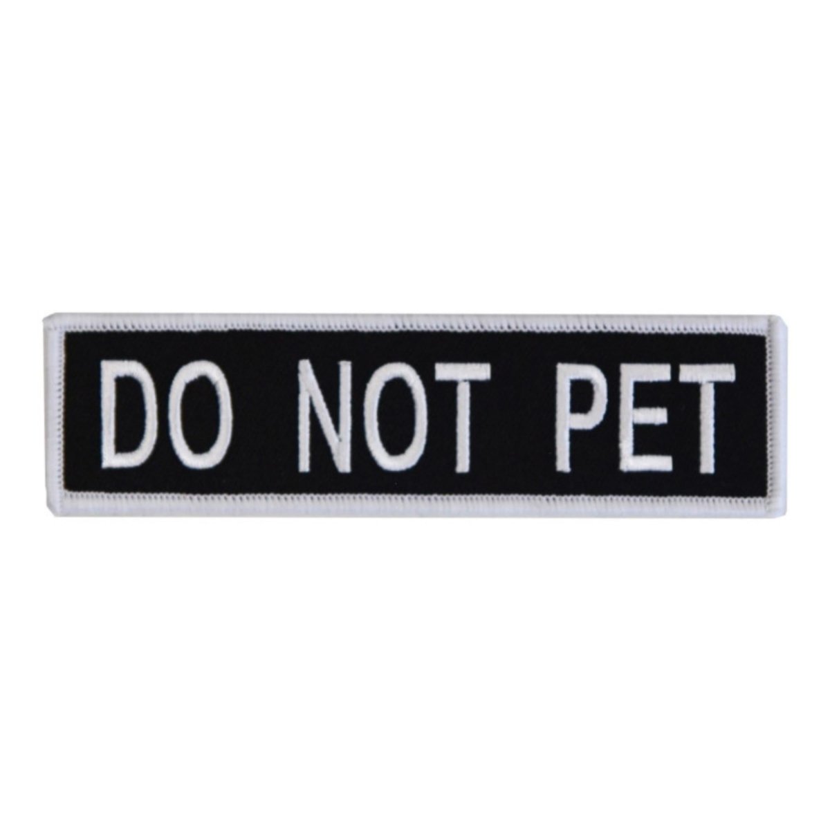 Boss Dog Tactical Harness Patch Do Not Pet, 1ea/LG - Pets Perfect