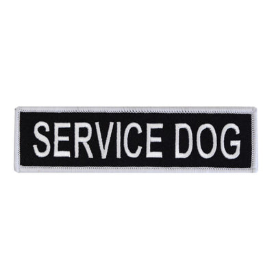 Boss Dog Tactical Harness Patch Service Dog, 6ea/Large Default Title
