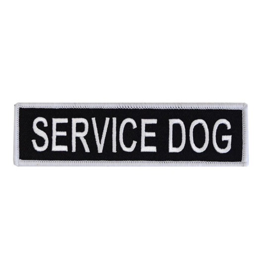 Boss Dog Tactical Harness Patch Service Dog, 1ea/LG