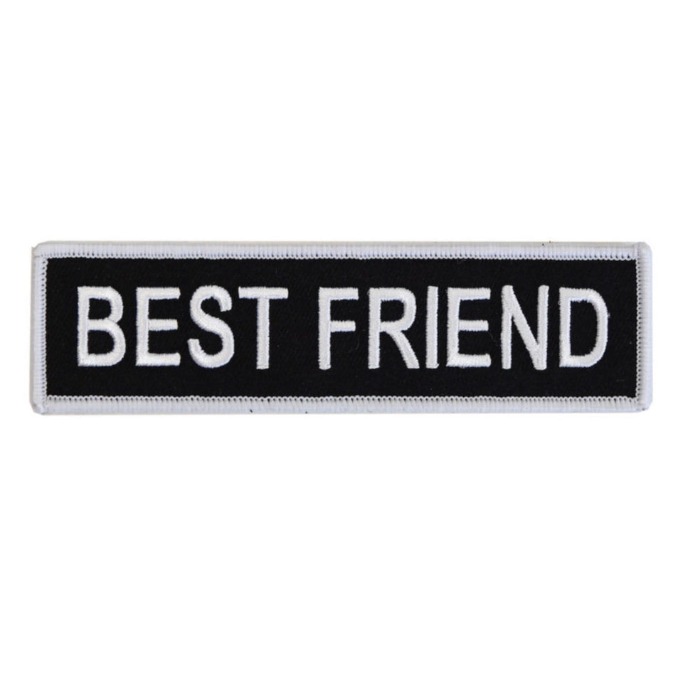 Boss Dog Tactical Harness Patch Best Friend, 6ea/Large Default Title