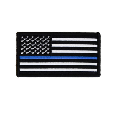 Boss Dog Tactical Dog Harness Patch USA Thin Blue Line, Small