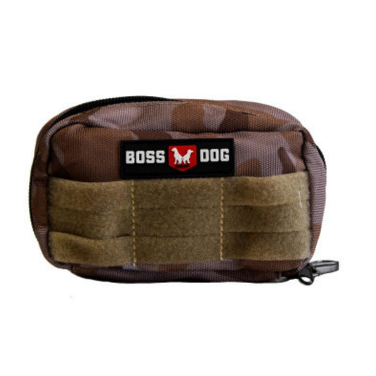 Boss Dog Tactical Molle Harness Bag Tan Camo, 1ea/SM