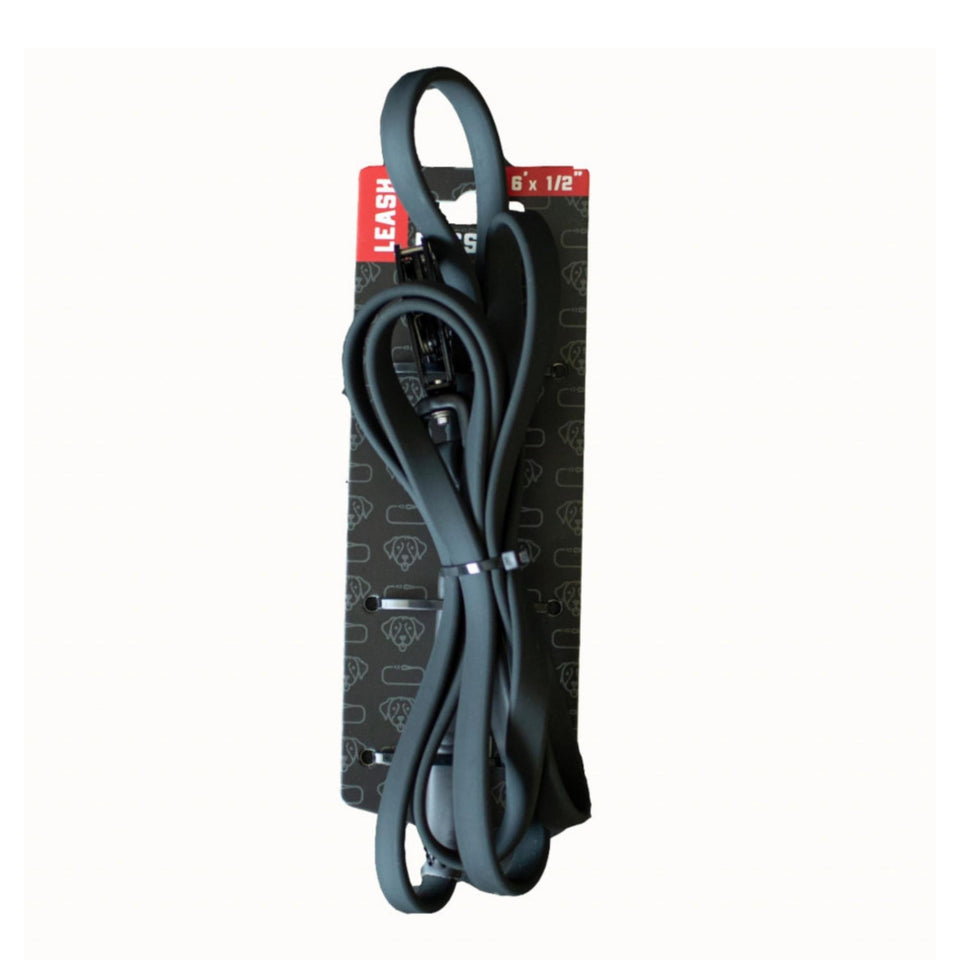 Boss Dog Tactical TPU Tracking Dog Leash Black, 1ea/6 ft Default Title