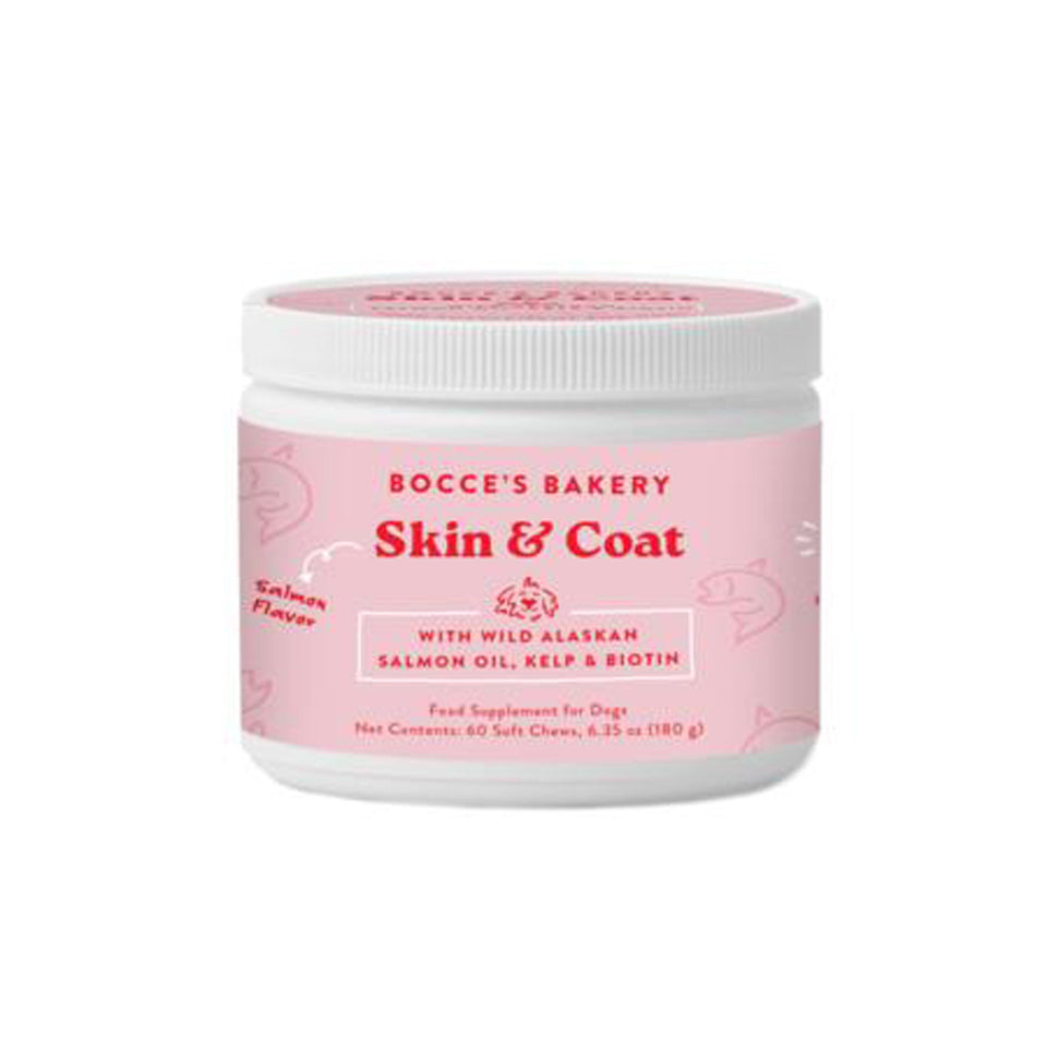 Bocce's Bakery Dog Supplement Skin And Coat 6.35 oz