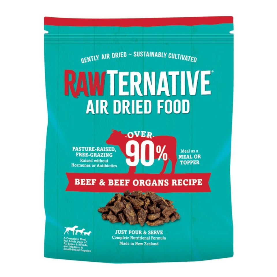 Grandma Mae's Country Naturals Rawternative Air Dried Dog Food Beef &