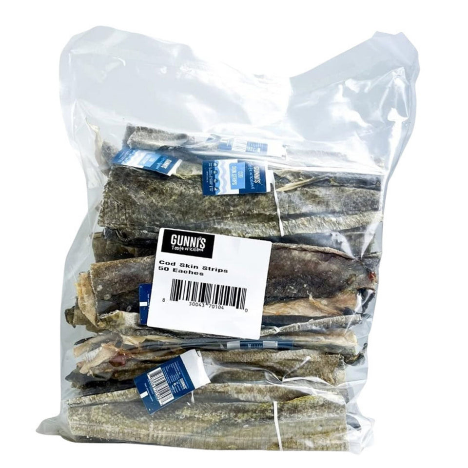 Gunni'S Dog Cod Skin Strips 50 Count Default Title