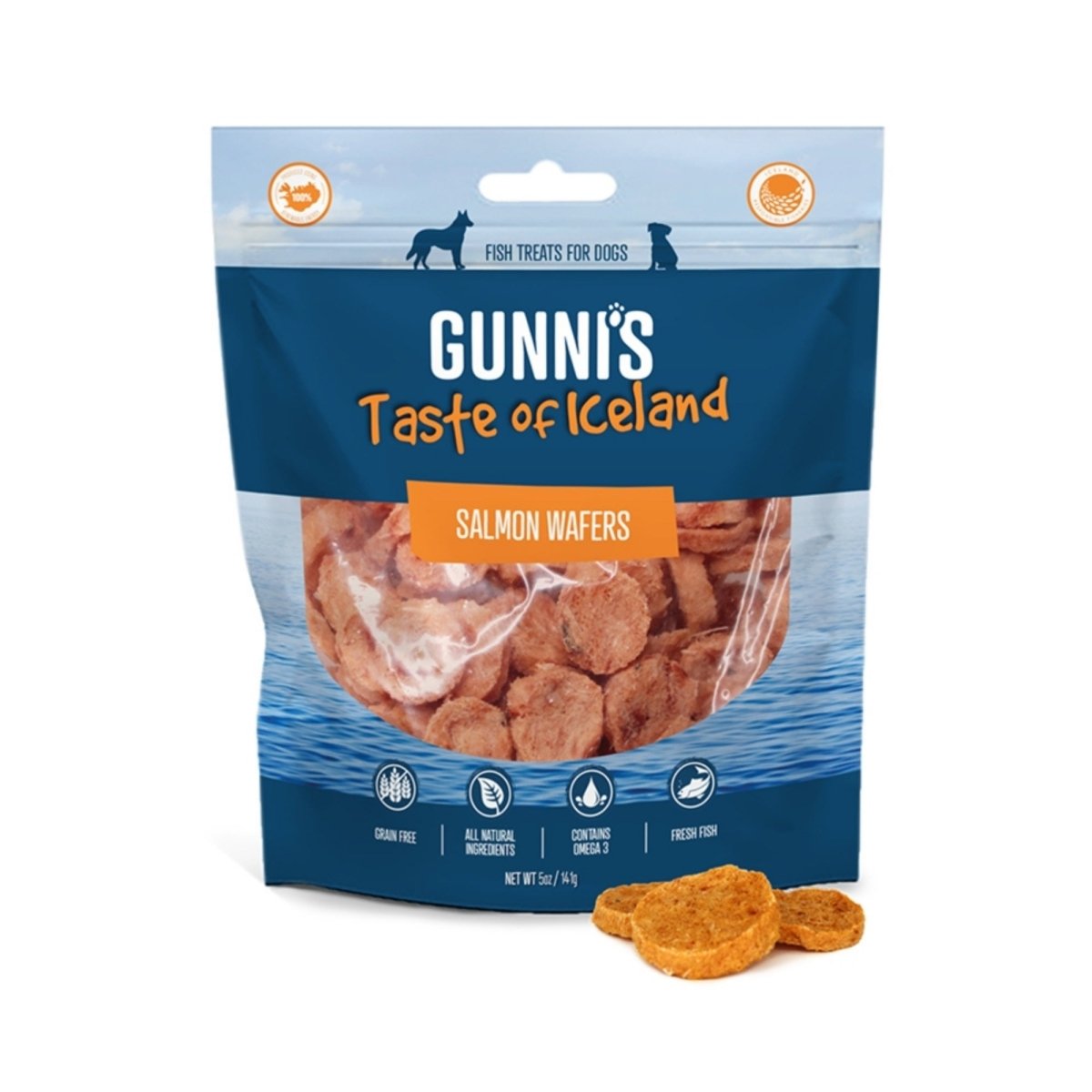 Gunni's Dog Wafers Cod 5oz. - Pets Perfect