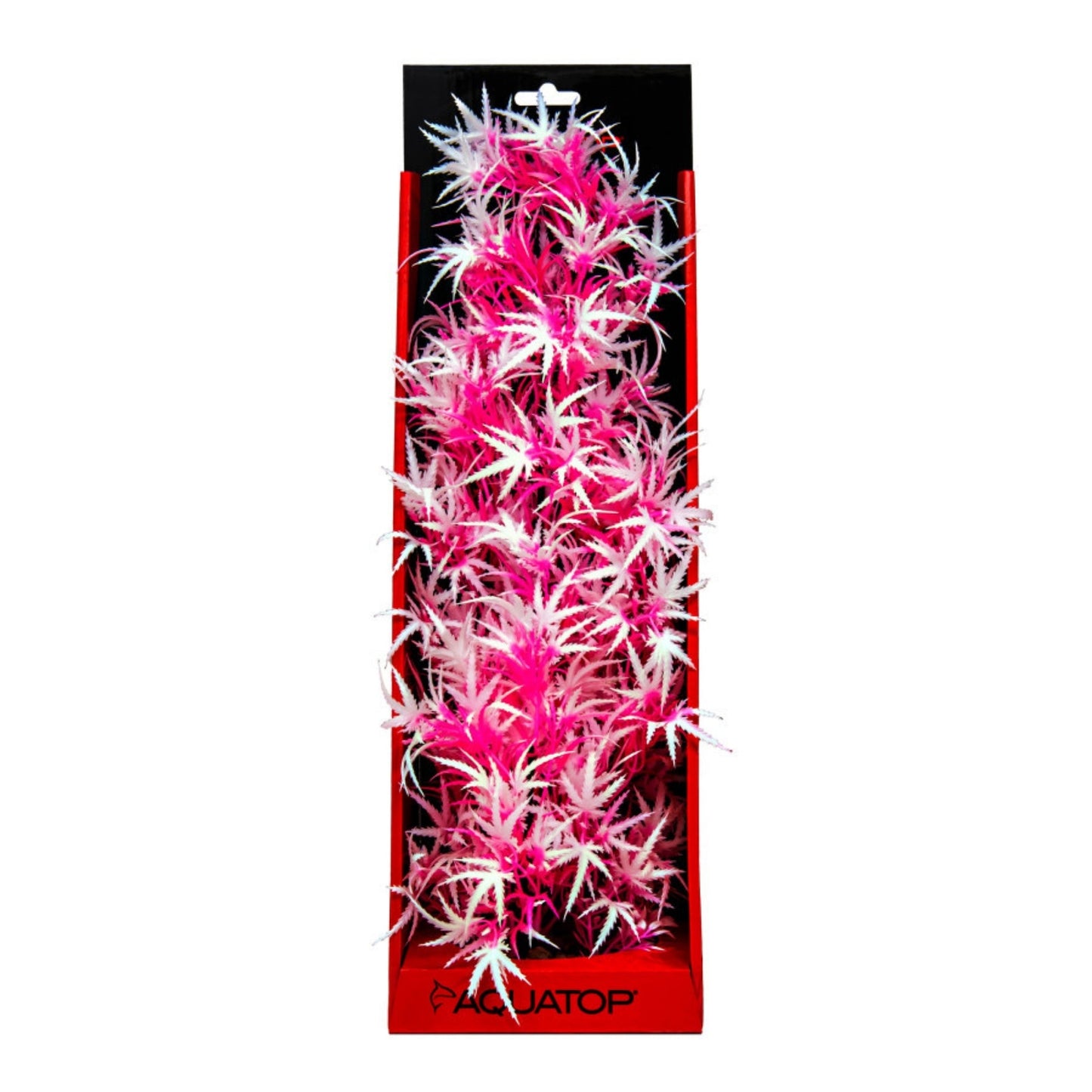 AquaTop Vibrant Fluorescent Cannabis Plant Pink Frost, 16 in