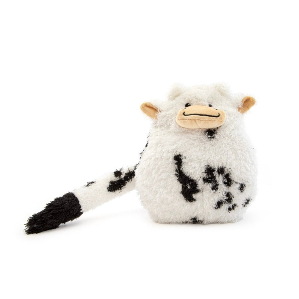 GURU Hide-A-Tail Plush Puzzle Dog Toy - Cow, Medium