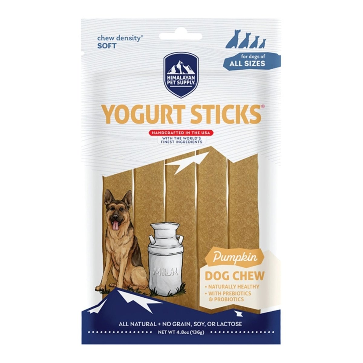 Himalayan Dog Yogurt Sticks Pumpkin 4.8oz. - Pets Perfect