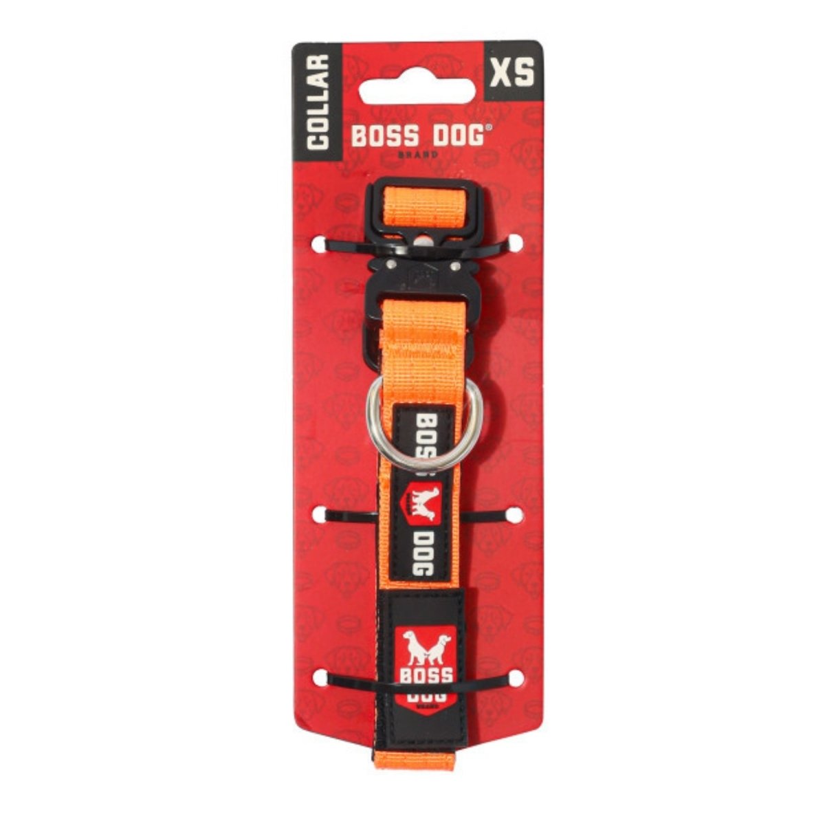 Boss Dog Tactical Adjustable Dog Collar Hunter Orange, 1ea/XS, 1114 in - Pets Perfect