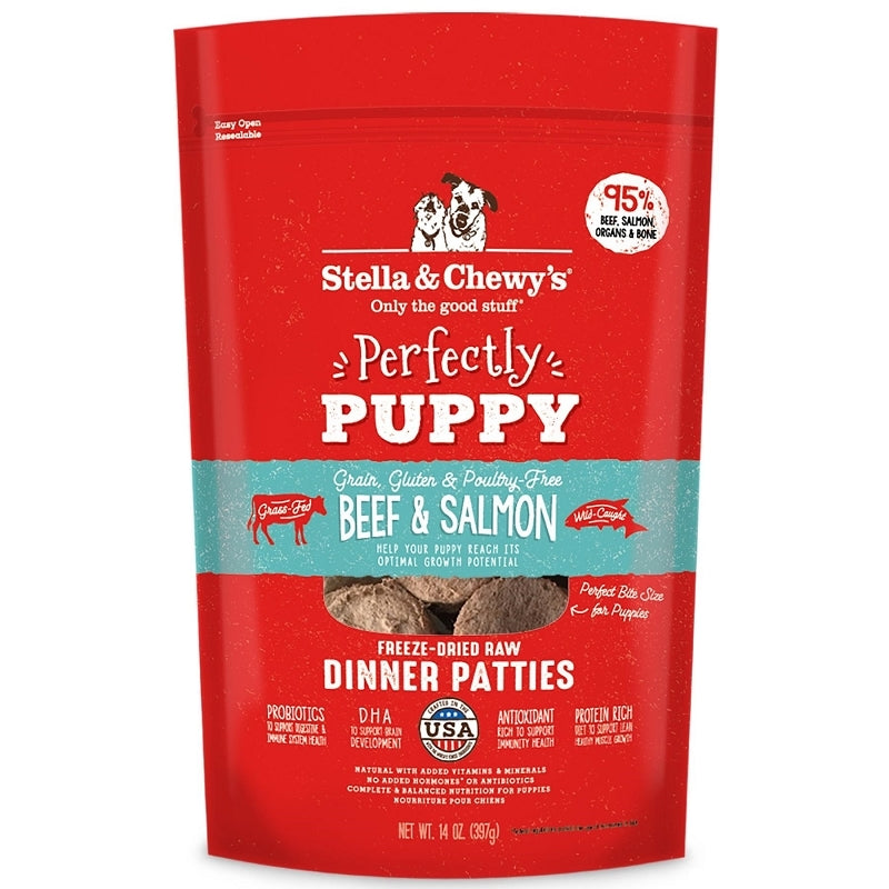 Stella & Chewy's Dog Freeze-Dried Puppy Beef Salmon 5.5 oz