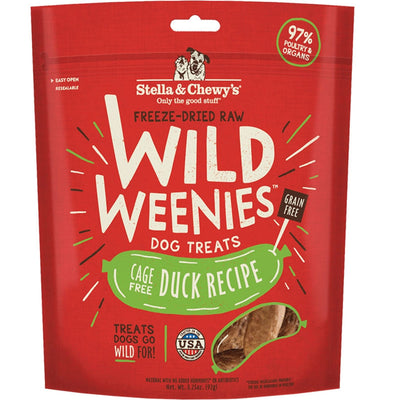 Stella & Chewy's Dog Freeze-Dried Weenie Duck 3.25 oz