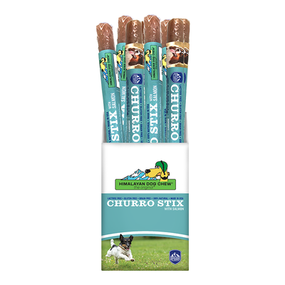 Himalayan Dog Churro Salmon 10 in 12 ct