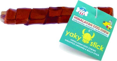 Himalayan Yaky Sticks - Long-Lasting Odor-Free Bully Stick, 12 ct