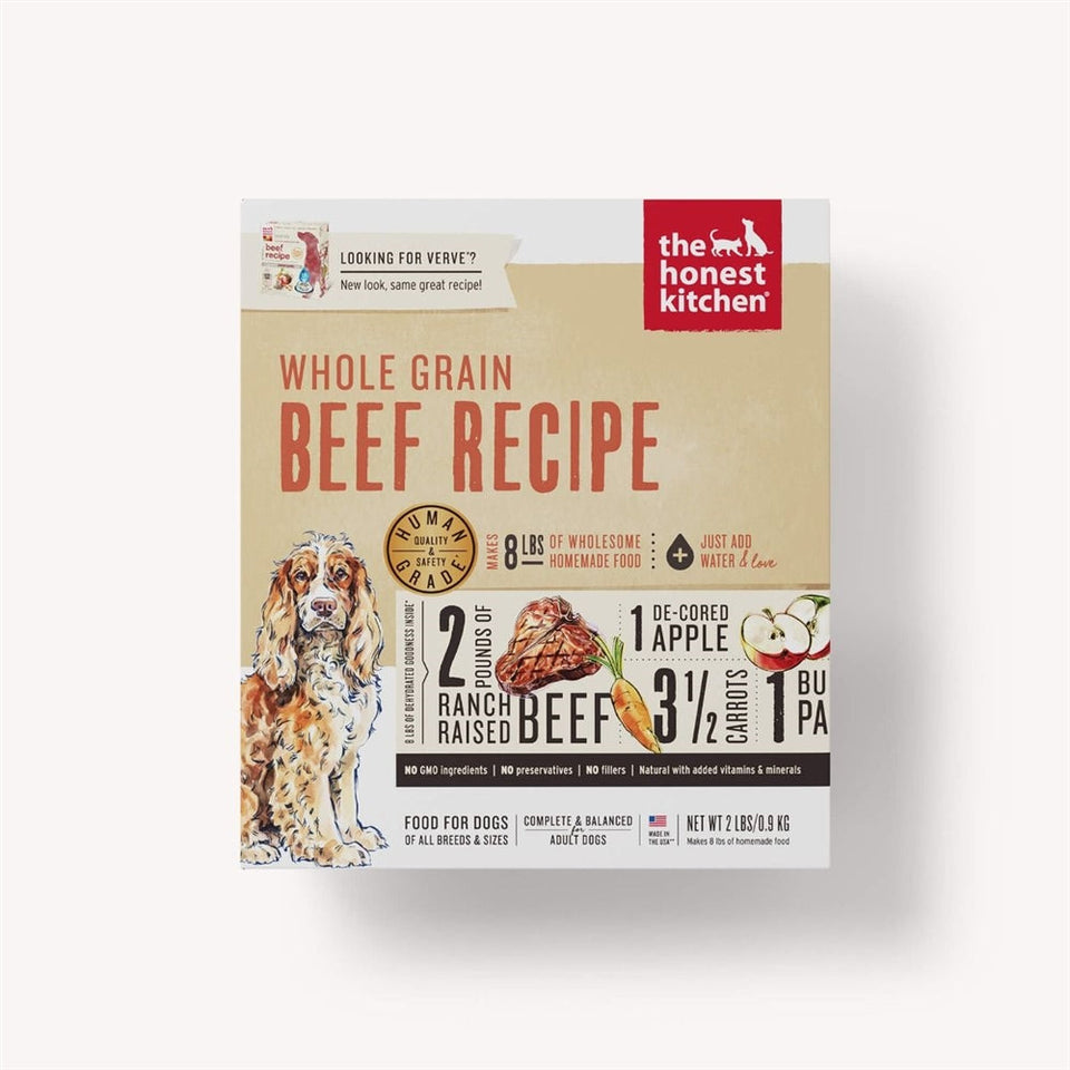 The Honest Kitchen Dog Whole Grain Beef 2 lb. Box