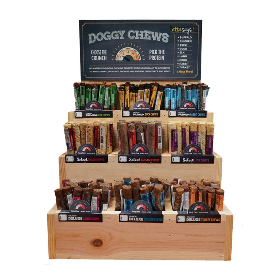 Etta Says Dog Usa Chew Center Display