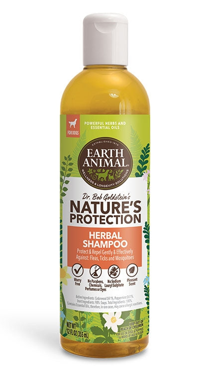 Earth Animal Dog Nupro Pet Shampoo Herbal